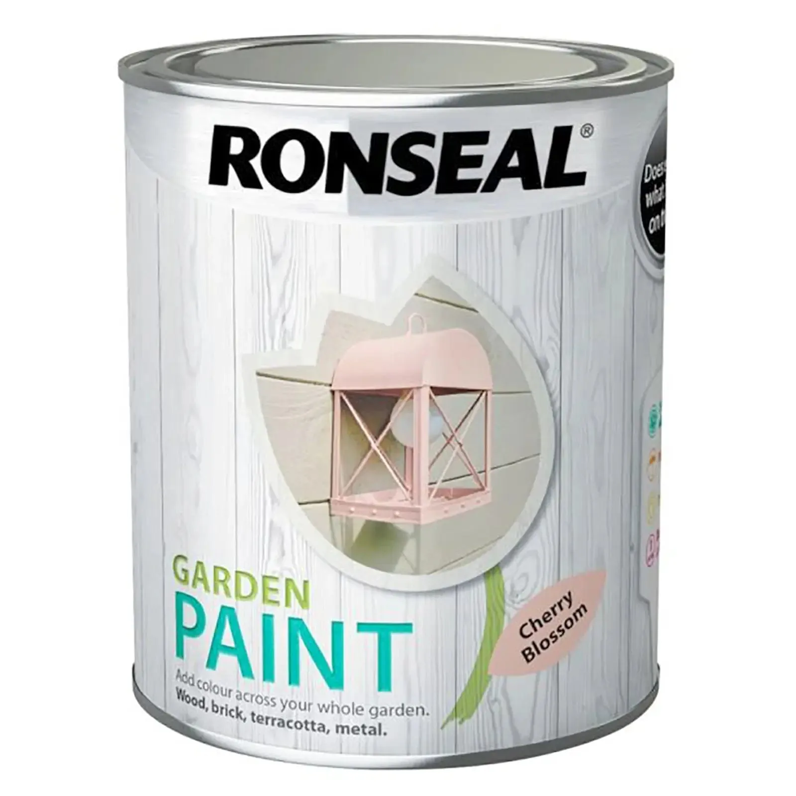 Ronseal Garden Paint Waterproof Exterior Wood Metal Brick Stone