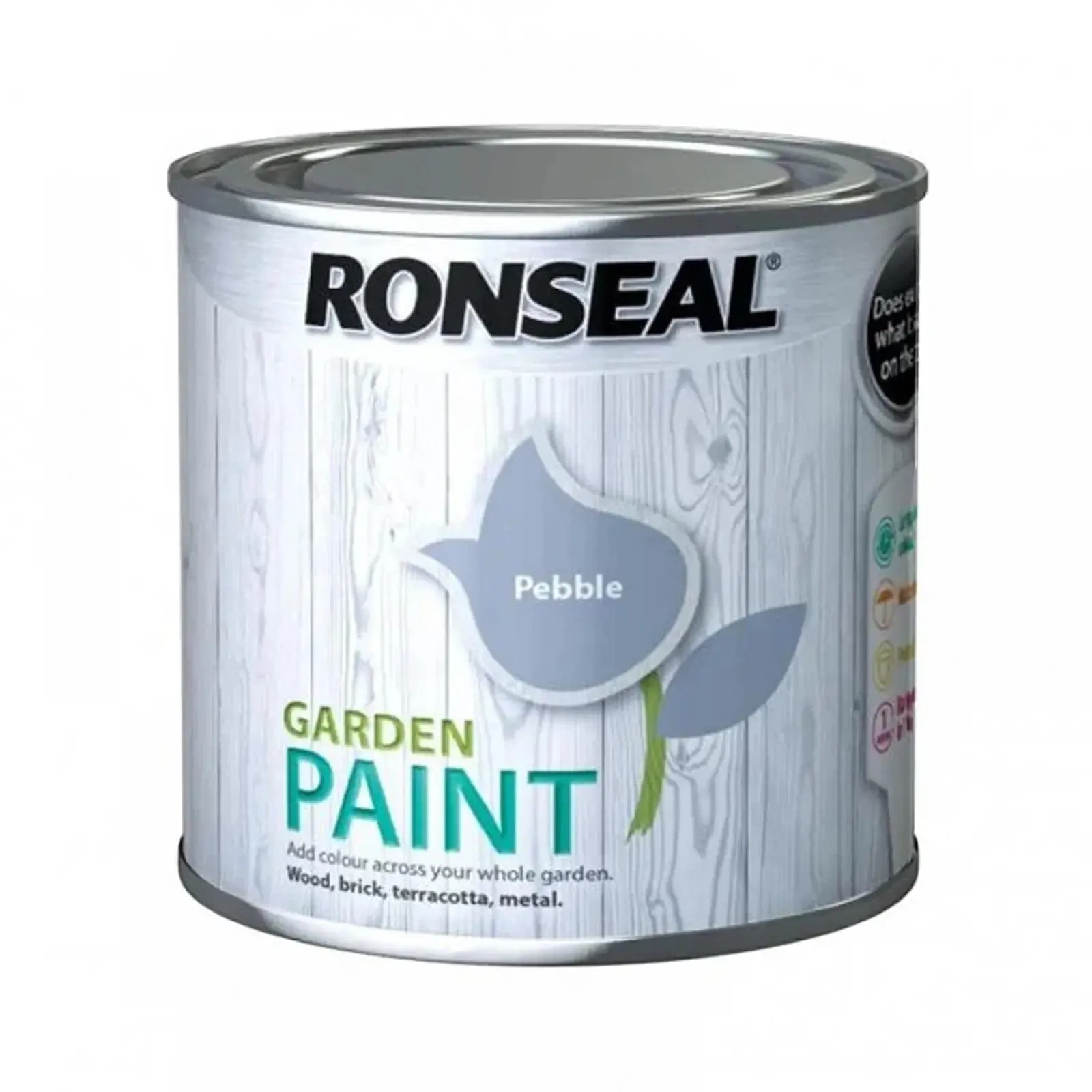 Ronseal Garden Paint Waterproof Exterior Wood Metal Brick Stone