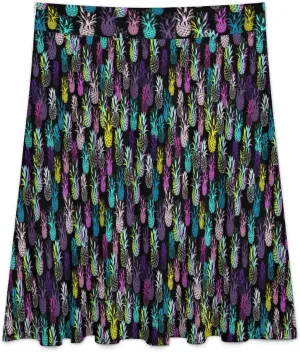 Roses Denim Printed Long Skirts Womens High Waisted Ruffled Midi Skirt Travel Vacation Fall Skirt Home Casual Bottoms