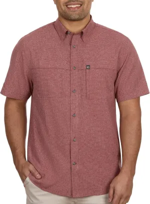 Short Sleeve Guide Shirt with Gradient Stripes by The American Outdoorsman