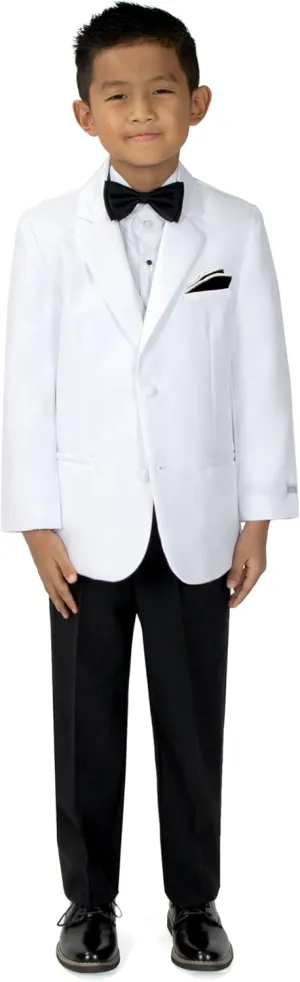 Spring Notion Big Boys' Modern Fit Tuxedo, No Tail