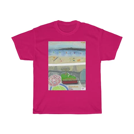 Unisex Heavy Cotton Tee: "Alcohol Oh Yea(tm)"