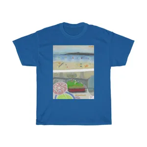 Unisex Heavy Cotton Tee: "Alcohol Oh Yea(tm)"