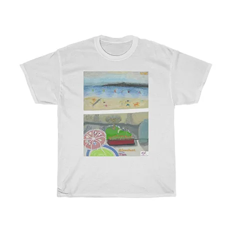 Unisex Heavy Cotton Tee: "Alcohol Oh Yea(tm)"