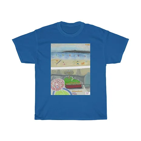 Unisex Heavy Cotton Tee: "Alcohol Oh Yea(tm)"