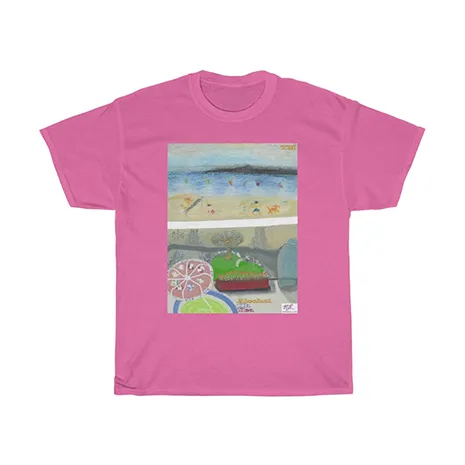 Unisex Heavy Cotton Tee: "Alcohol Oh Yea(tm)"