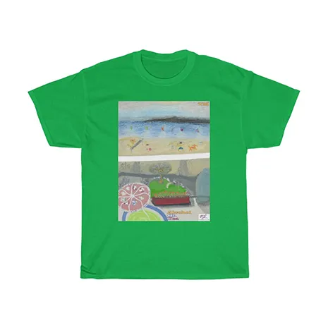 Unisex Heavy Cotton Tee: "Alcohol Oh Yea(tm)"