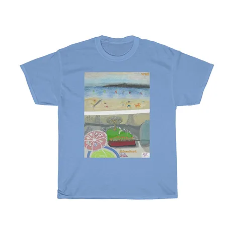 Unisex Heavy Cotton Tee: "Alcohol Oh Yea(tm)"