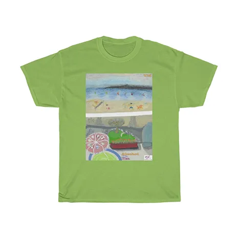 Unisex Heavy Cotton Tee: "Alcohol Oh Yea(tm)"