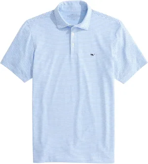 vineyard vines Men's Bradley Stripe Sankaty Polo