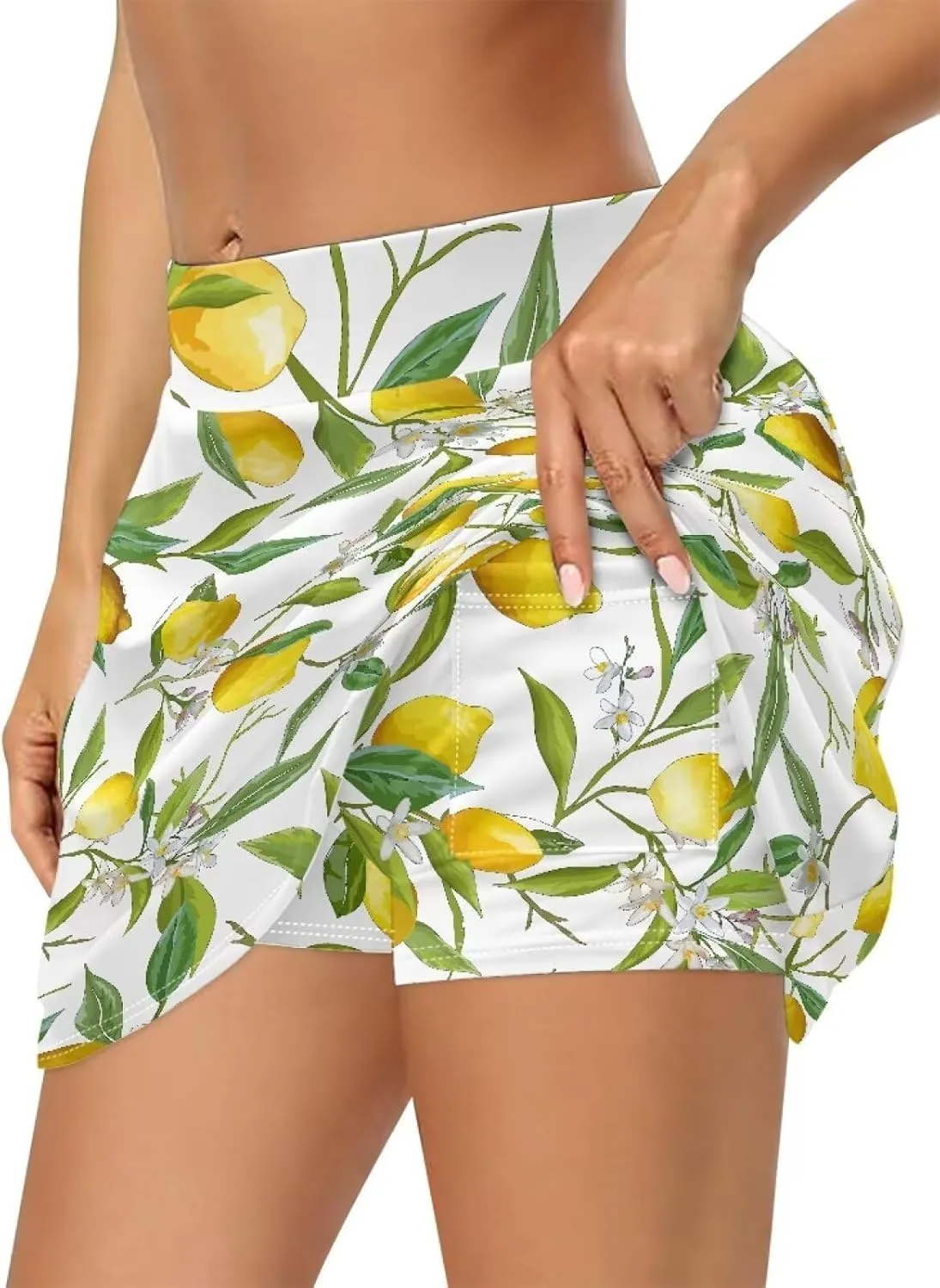 Women Golf Tennis Skirt with Inner Pocket High Waisted Athletic Skorts Yoga Hiking Pickleball Skirts Size XS-3XL