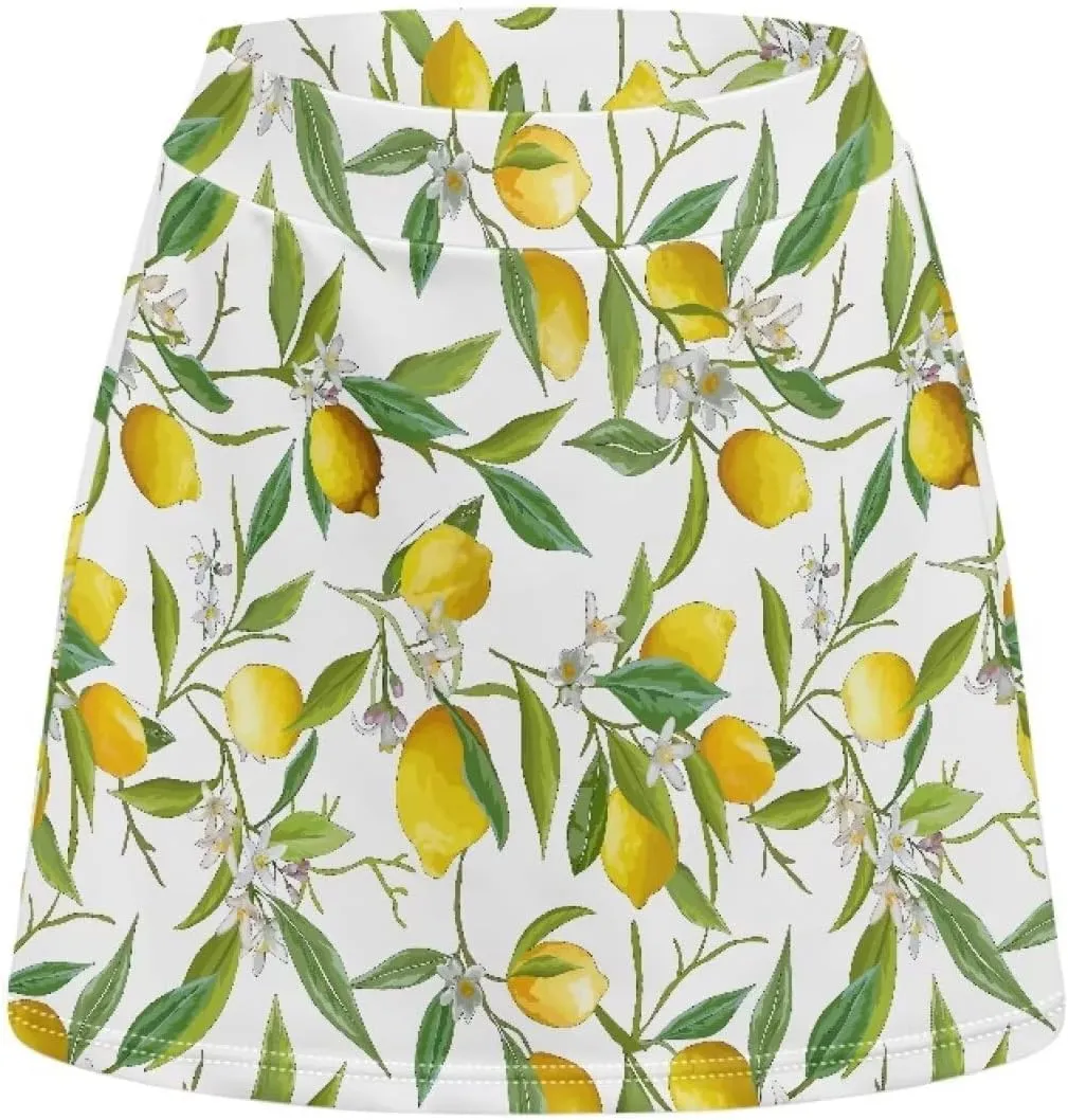 Women Golf Tennis Skirt with Inner Pocket High Waisted Athletic Skorts Yoga Hiking Pickleball Skirts Size XS-3XL