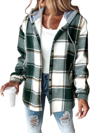 Women's Fall Fashion 2024 Oversized Sweatshirt Casual Long Sleeve Multicolor Print Button Down Hoodies