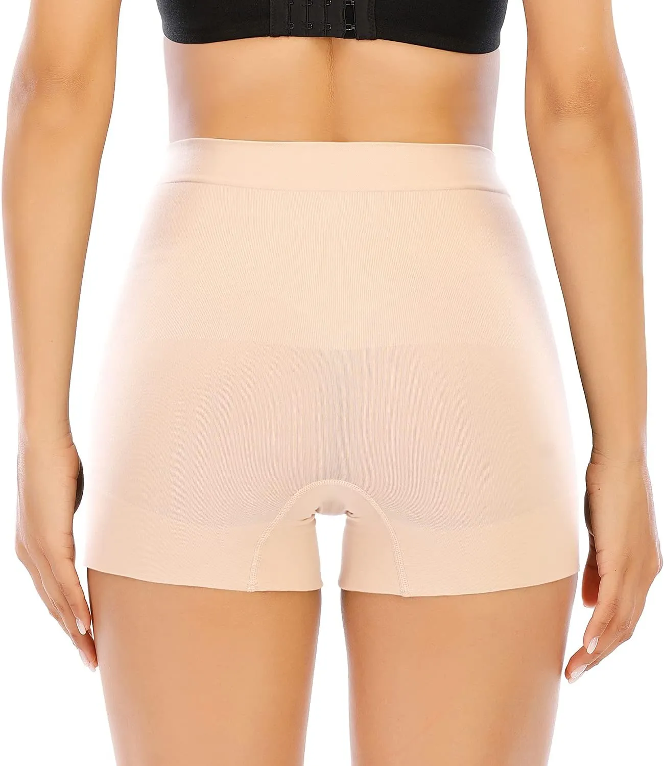 Womens Seamless Shaping Boyshorts Panties Tummy Control Underwear Slimming Shapewear Slip Shorts