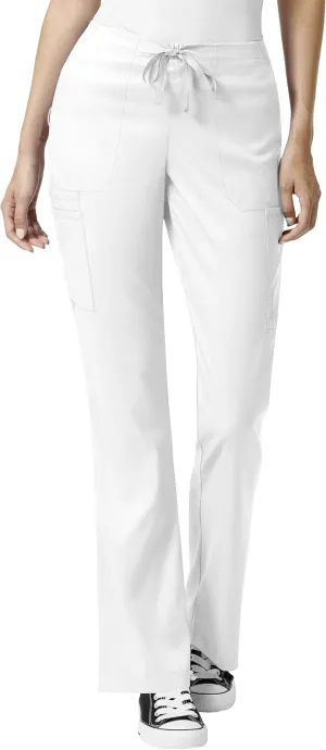 WonderWink Women's Moderate Flare Leg Cargo Pant