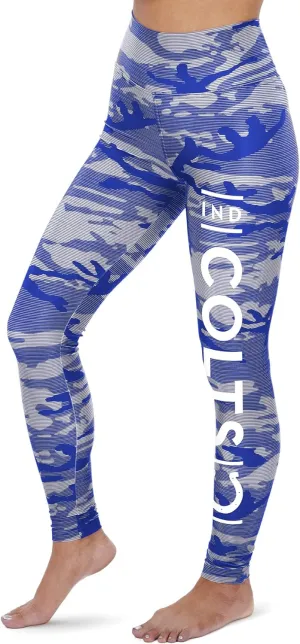Zubaz NFL Women's Camo and Lines Legging in Team Colors