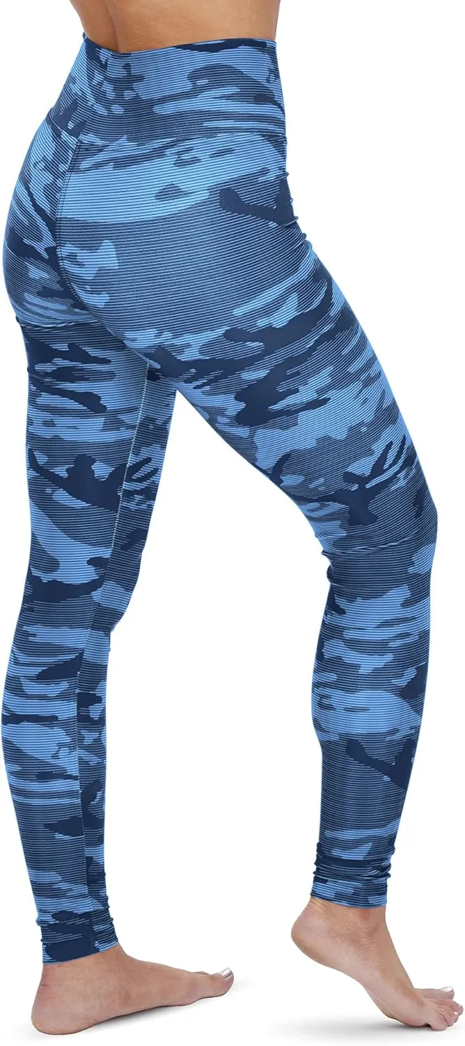 Zubaz NFL Women's Camo and Lines Legging in Team Colors
